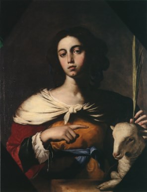 성녀 아녜스_by Francesco Guarino_photo from santagnese.org_in 1650.jpg